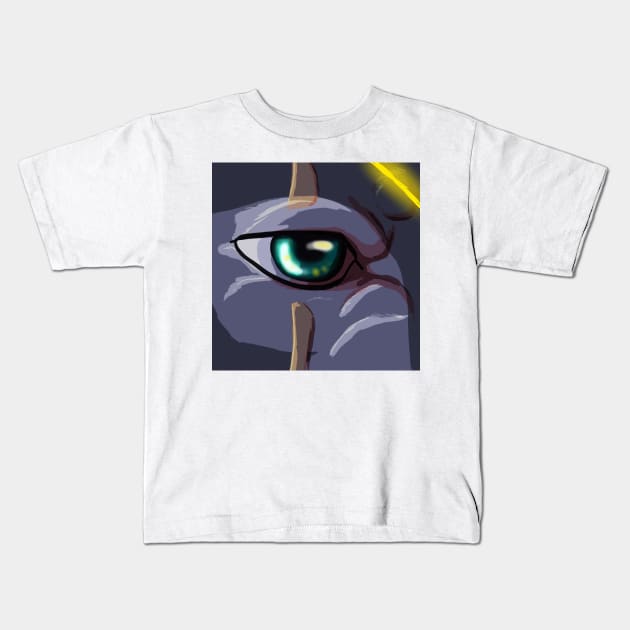 The Eye of The Wolf Kids T-Shirt by Absel123